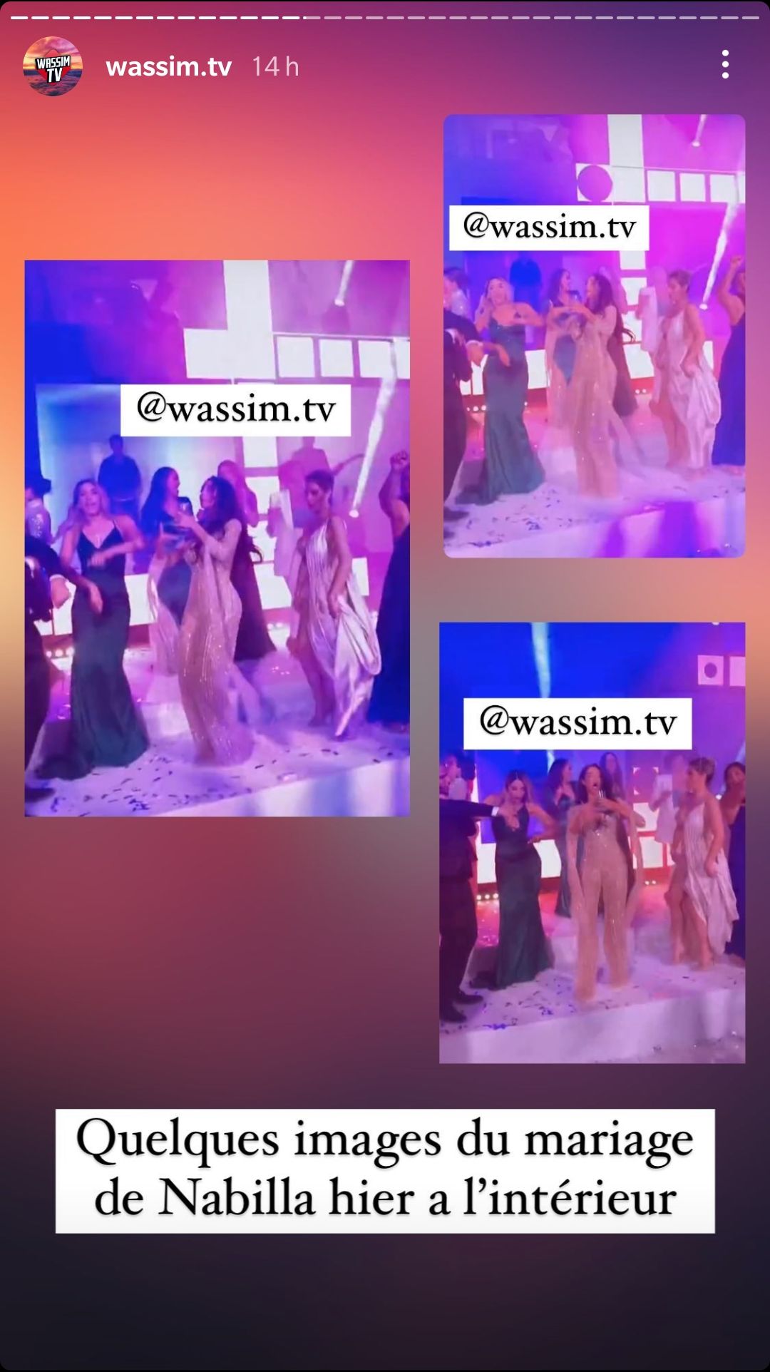 Mariage de Nabilla Benattia : Sublime durant les célébrations, des photos de la soirée fuitent !