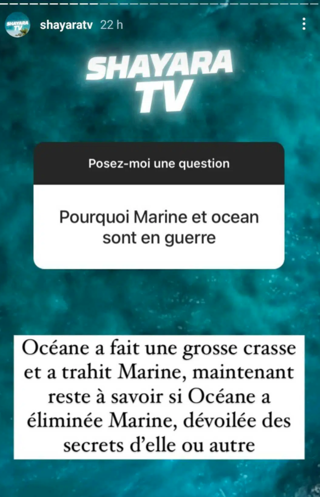  Marine et Océane El Himer fâchées @Instagram