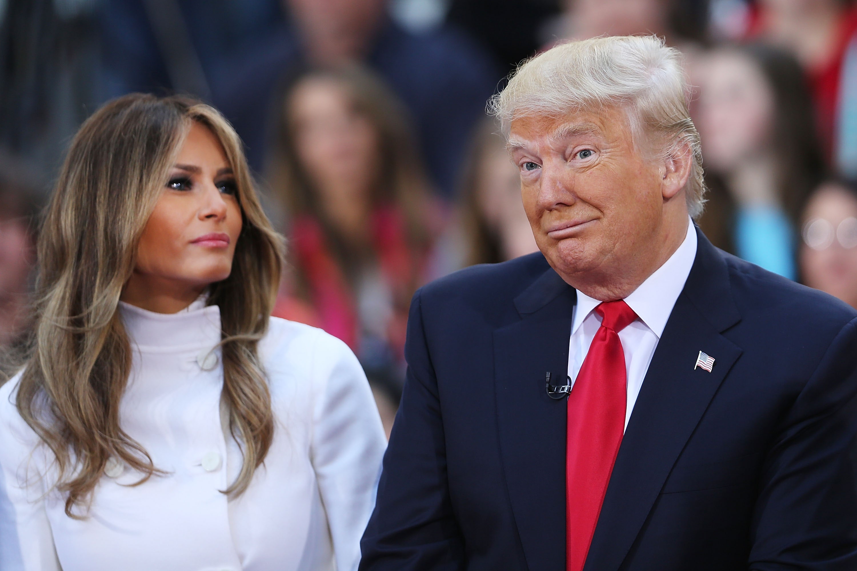  Melania et Donald Trump @GettyImages