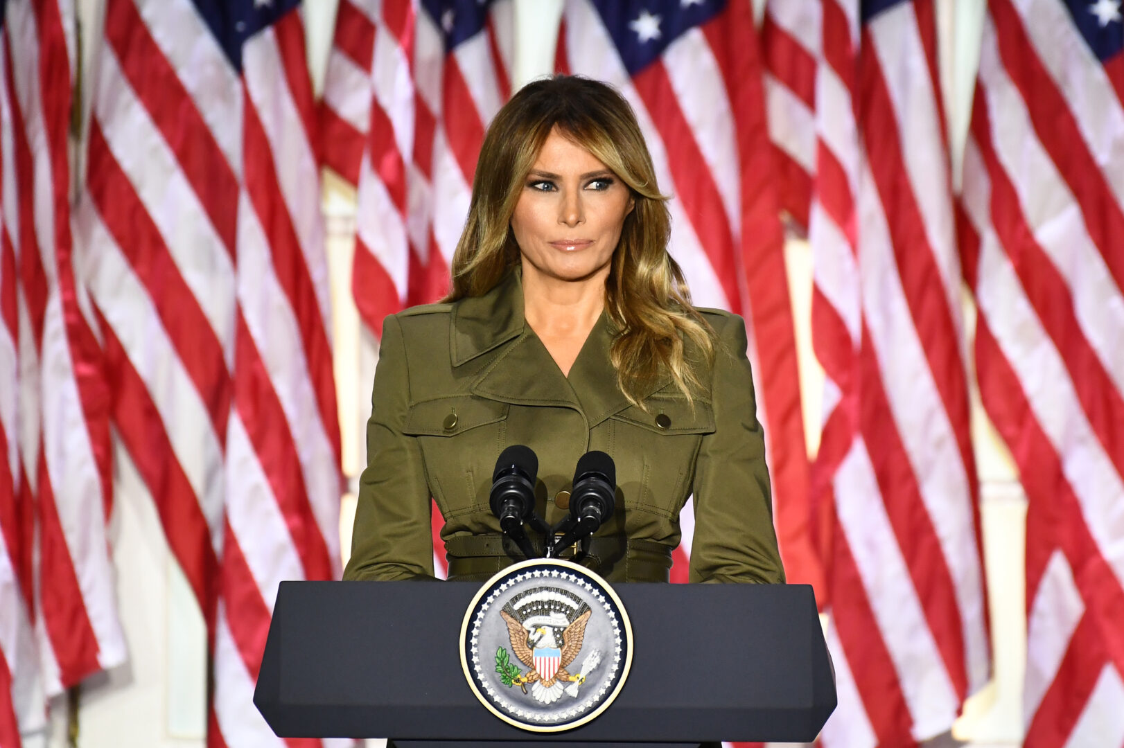  Melania Trump @Brendan Smialowski / AFP)