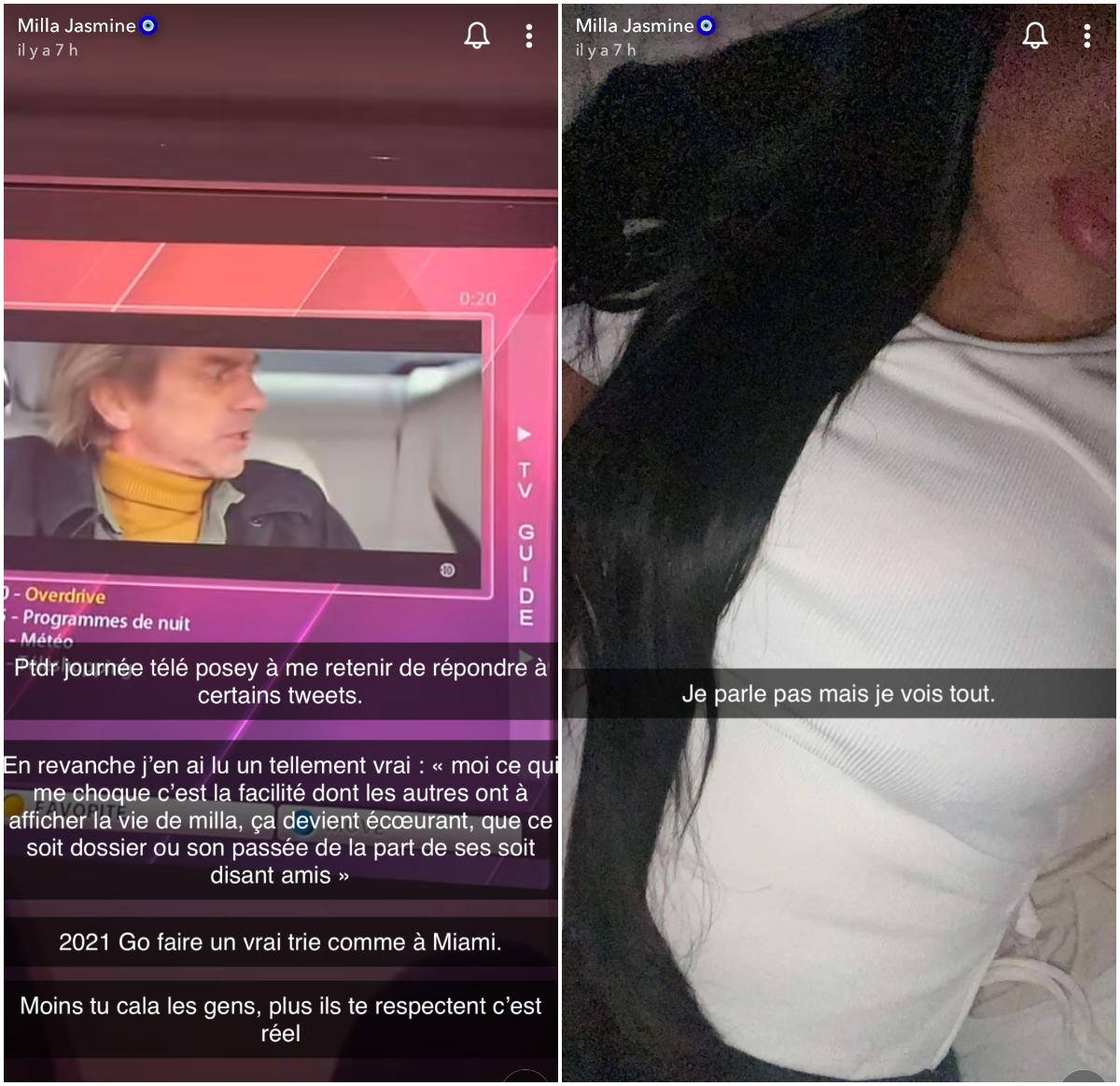  Milla Jasmine en couple avec un homme marié ? @Instagram