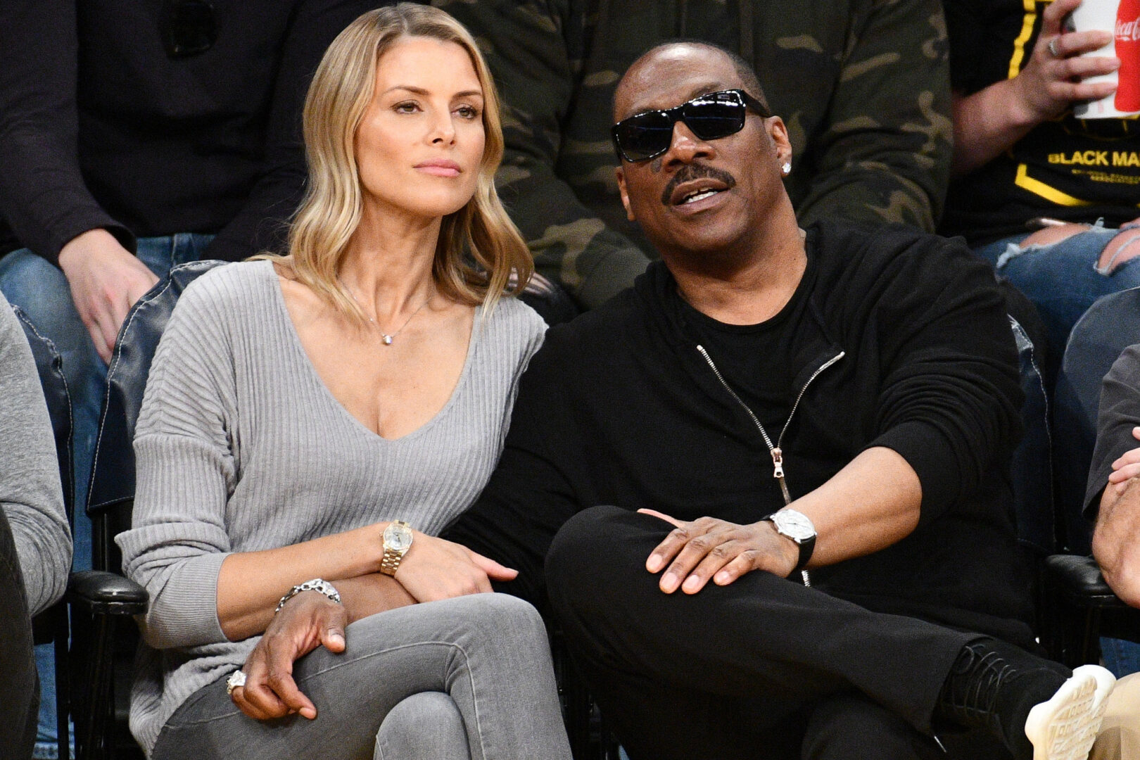  Paige Butcher et Eddy Murphy @ Getty Images