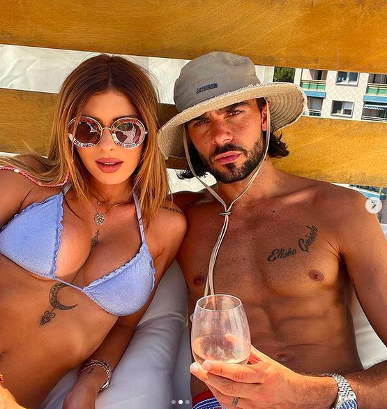  Sarah Lopez et Julien Guirado à Monte Carlo @Instagram