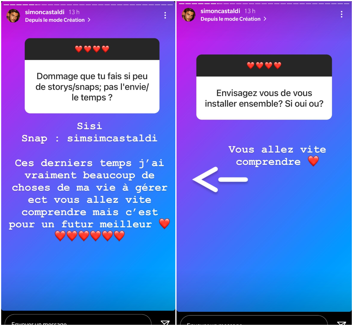  Simon Castaldi répond aux questions des internautes @Instagram