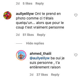  Ahmed Harrou en charmante compagnie @Instagram