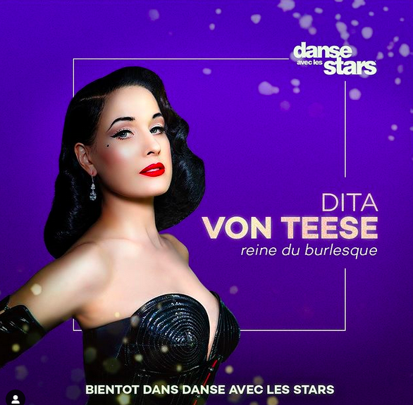  Dita Von Teese @Instagram