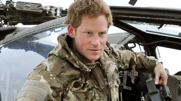  Le prince Harry en service au sein de l'armée britannique @GettyImage
