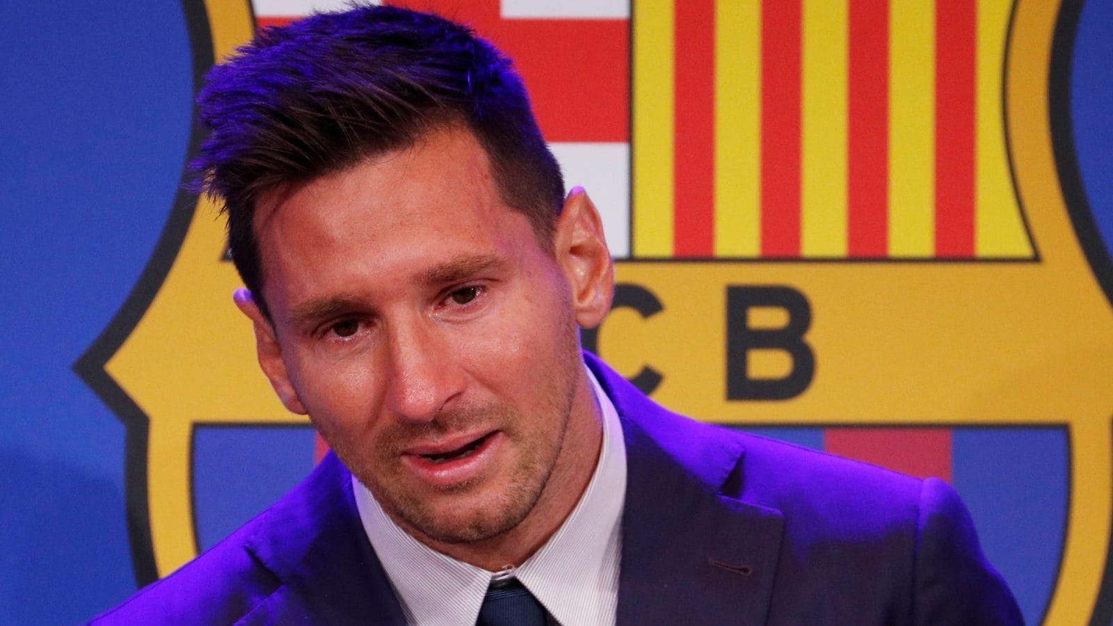 Lionel Messi : Le mouchoir utilisé pour ses adieux au FC Barcelone mis en vente !
