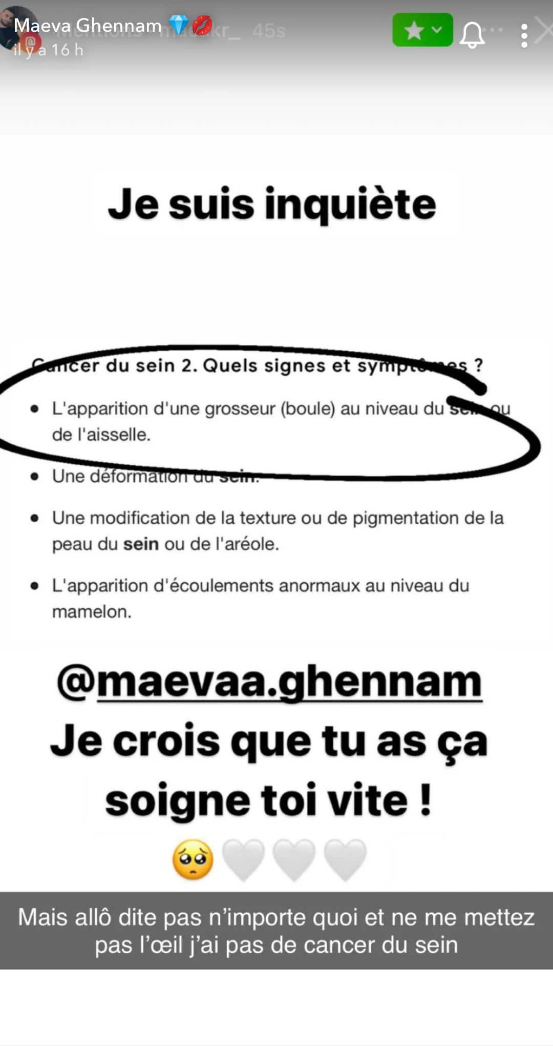  Maeva Ghennam @Instagram