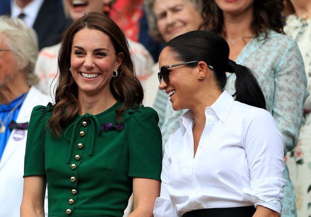  Meghan Markle et Kate Middleton très complices @ABACA