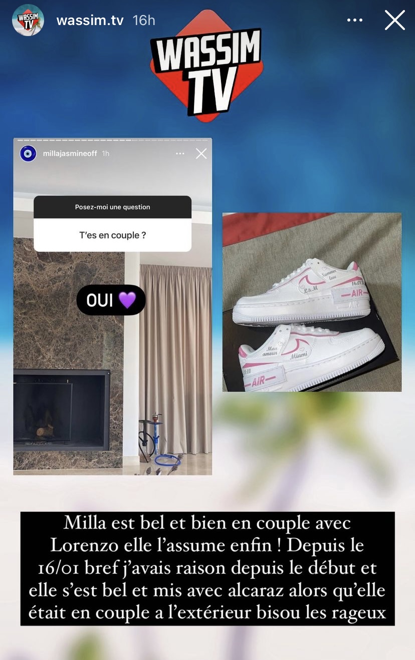 Milla Jasmine en couple : Elle s'affiche pour la première fois avec son chéri