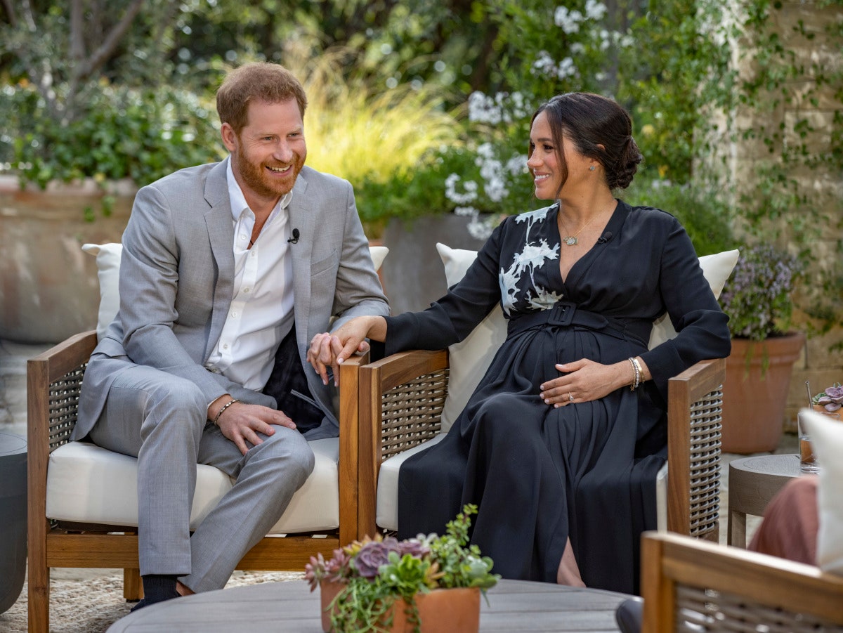  Le Duc et de la Duchesse du Sussex avec Oprah Winfrey