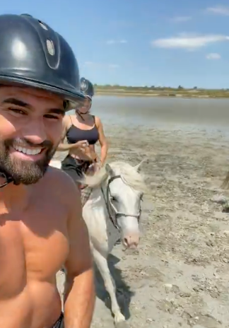  Johnatan Matijas et Shanna Kress en Camargue @Instagram