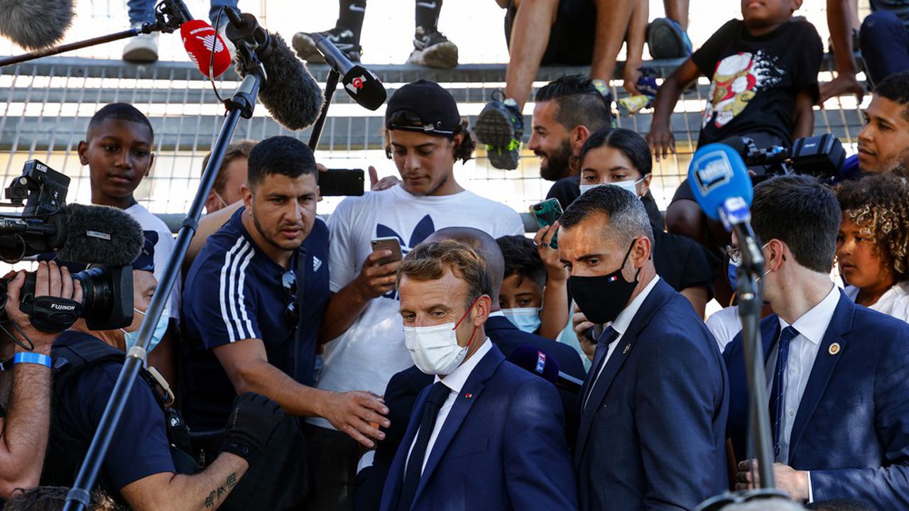  Emmanuel Macron @Ludovic MARIN / various sources / AFP