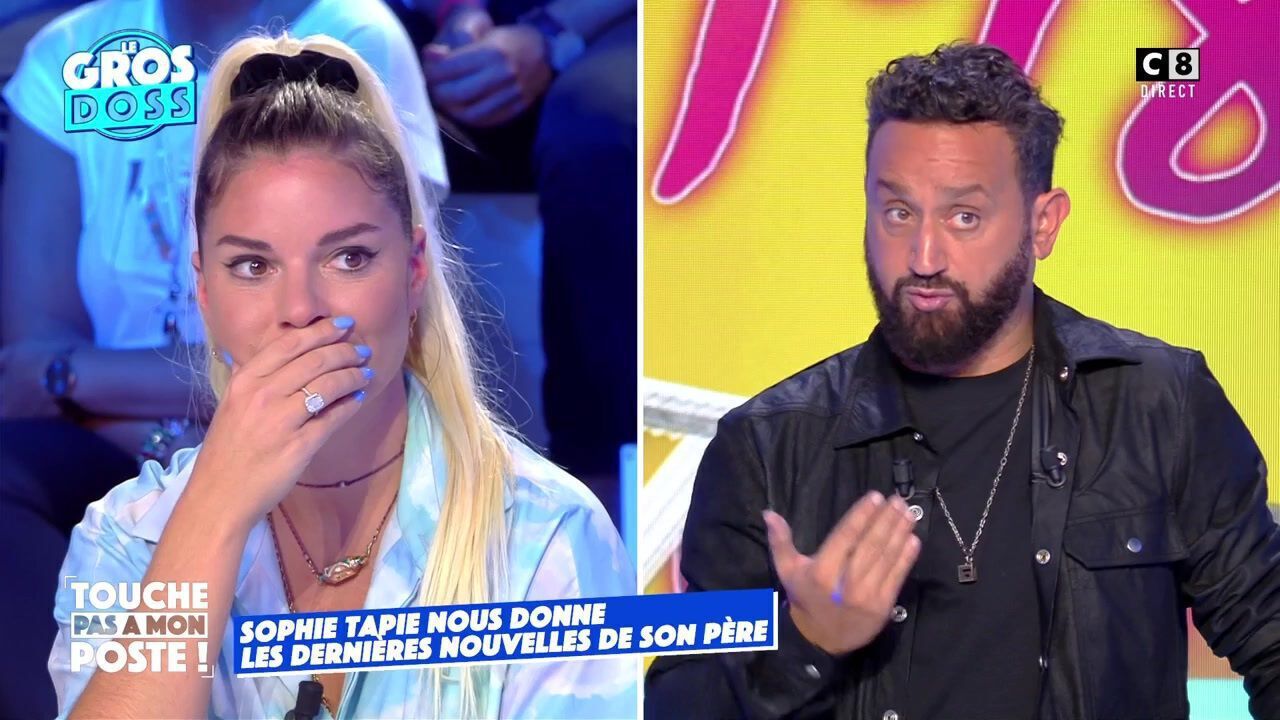  Sophie Tapie choquée face à Cyril Hanouna sur le plateau de TPMP @C8