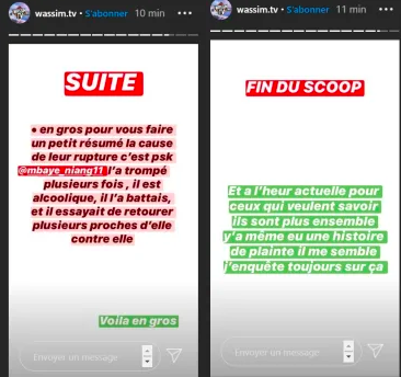  Emilie Fiorelli se confie sur sa relation avec son ex. @Instagram