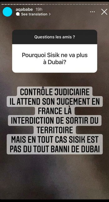  Aqababe fait des révélations au sujet de Sisika @Instagram