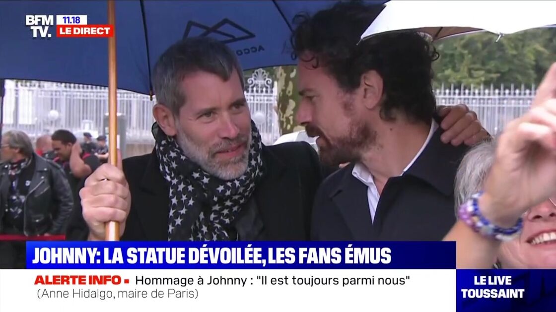 Laeticia Hallyday : Jalil Lespert hué par les fans de Johnny Hallyday lors de son hommage