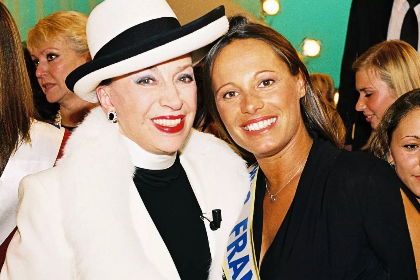  Geneviève de Fontenay et Nathalie Marquay en 2002 @JEANNEAU/SIPA