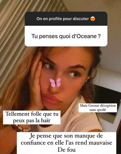  Océane El Himer en couple avec Tristan @Instagram