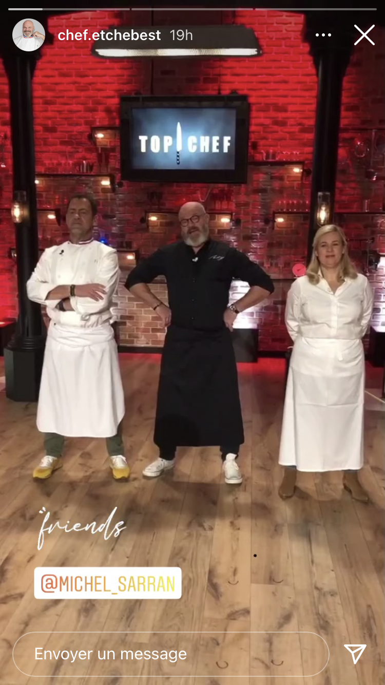 Top Chef : Philippe Etchebest et Hélène Darroze tristes du départ de Michel Sarran