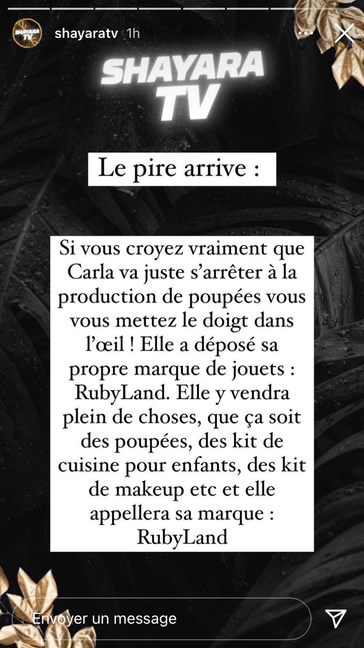 Carla Moreau : Elle lance sa marque de jouets et commercialise une poupée à l'effigie de Ruby !