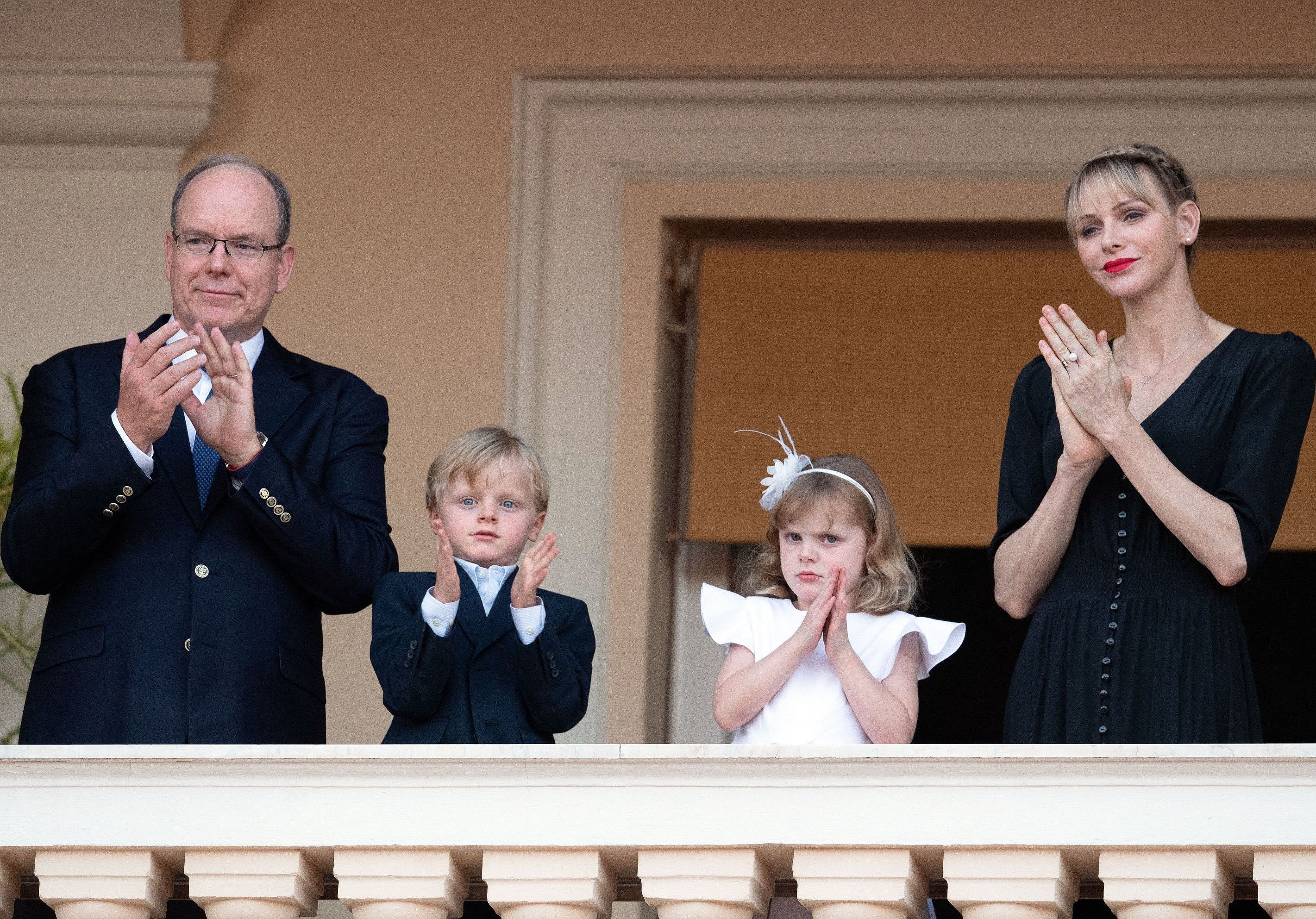  Charlène de Monaco, le prince Albert II et leurs jumeaux @DR