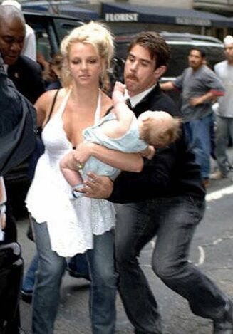  Britney et son fils @DR
