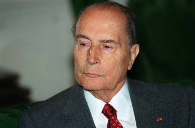  L'ancien président de la République François Mitterrand @AFP