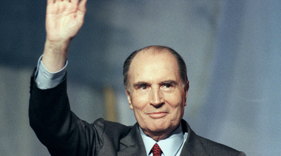  L'ancien président de la République François Mitterrand @AFP