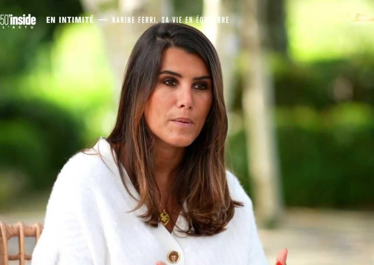 Karine Ferri ouvre les portes de sa maison et se confie sur sa vie privée