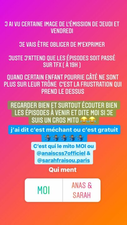  Gauthier, Marine et Océane El Himer @Instagram