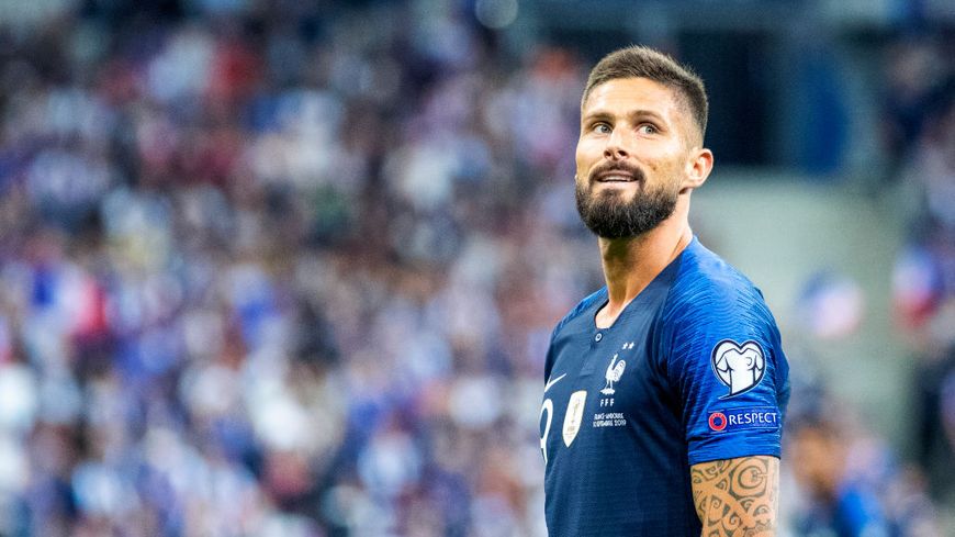  Olivier Giroud en équipe de France @ Getty - Tim Clayton