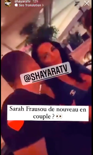  Sarah Fraisou amoureuse ? @Instagram