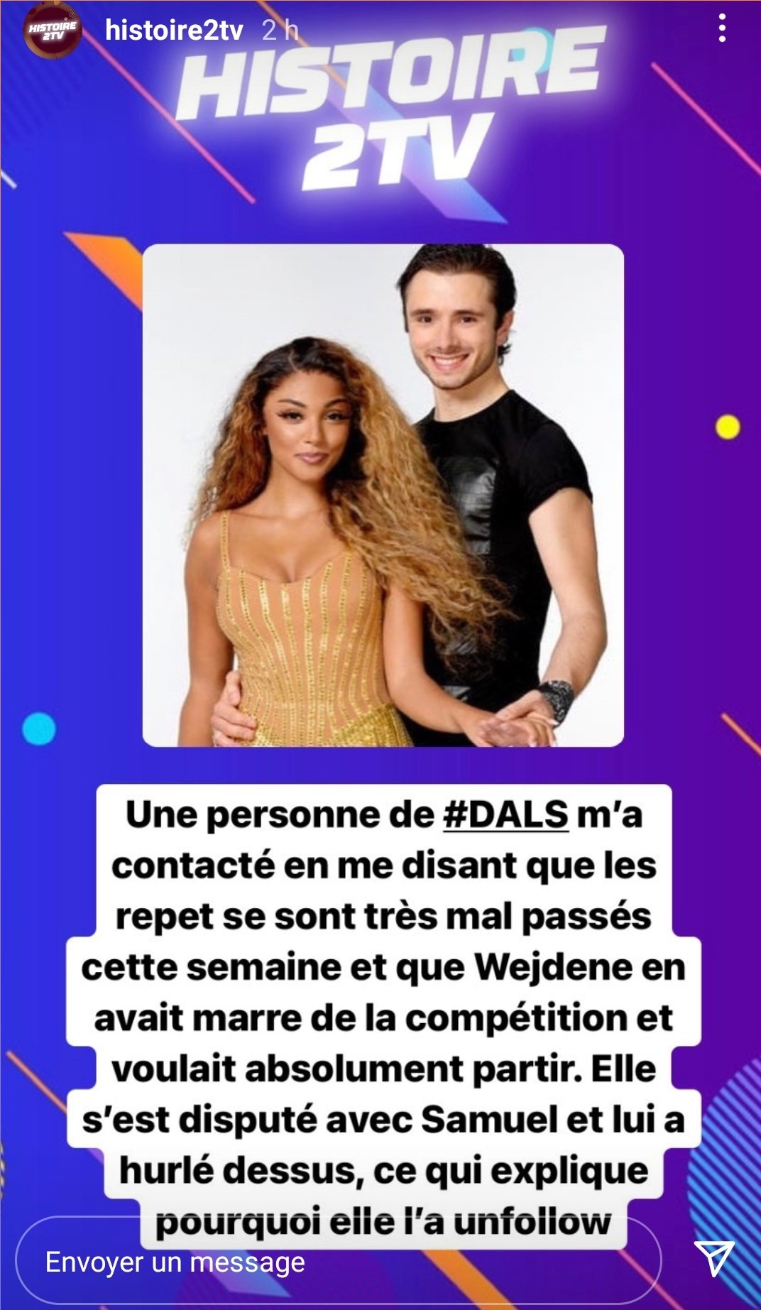 Wejdene : Tensions avec son partenaire lors de sa participation à Danse avec les stars ?