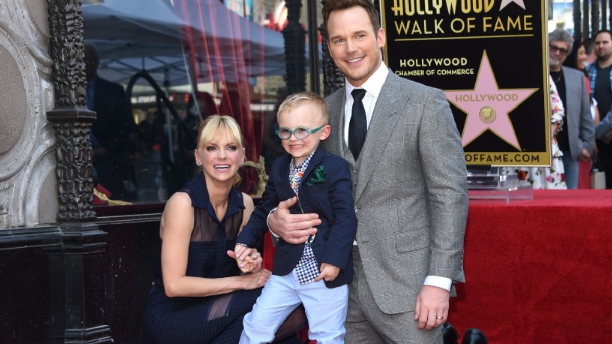  Chris Pratt, Anna Faris, leur fils Jack @Chris Delmas / Bestimage