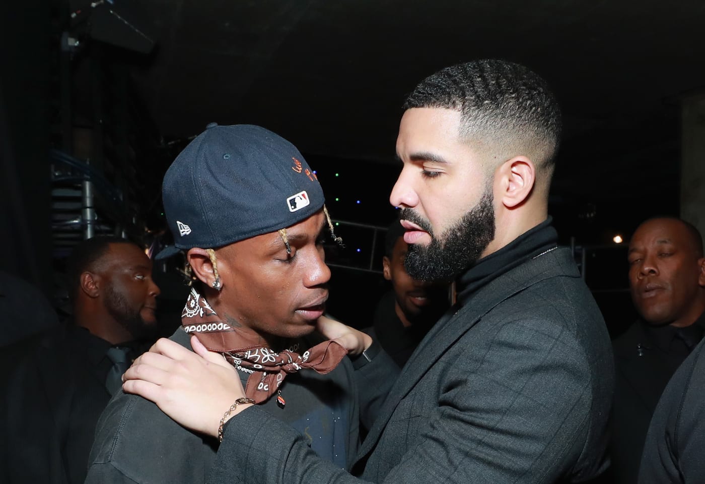  Drake et Travis Scott font l'objet de graves accusations @GettyImages