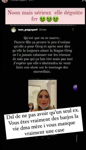  Mélanie Orl et Greg Yega @Instagram