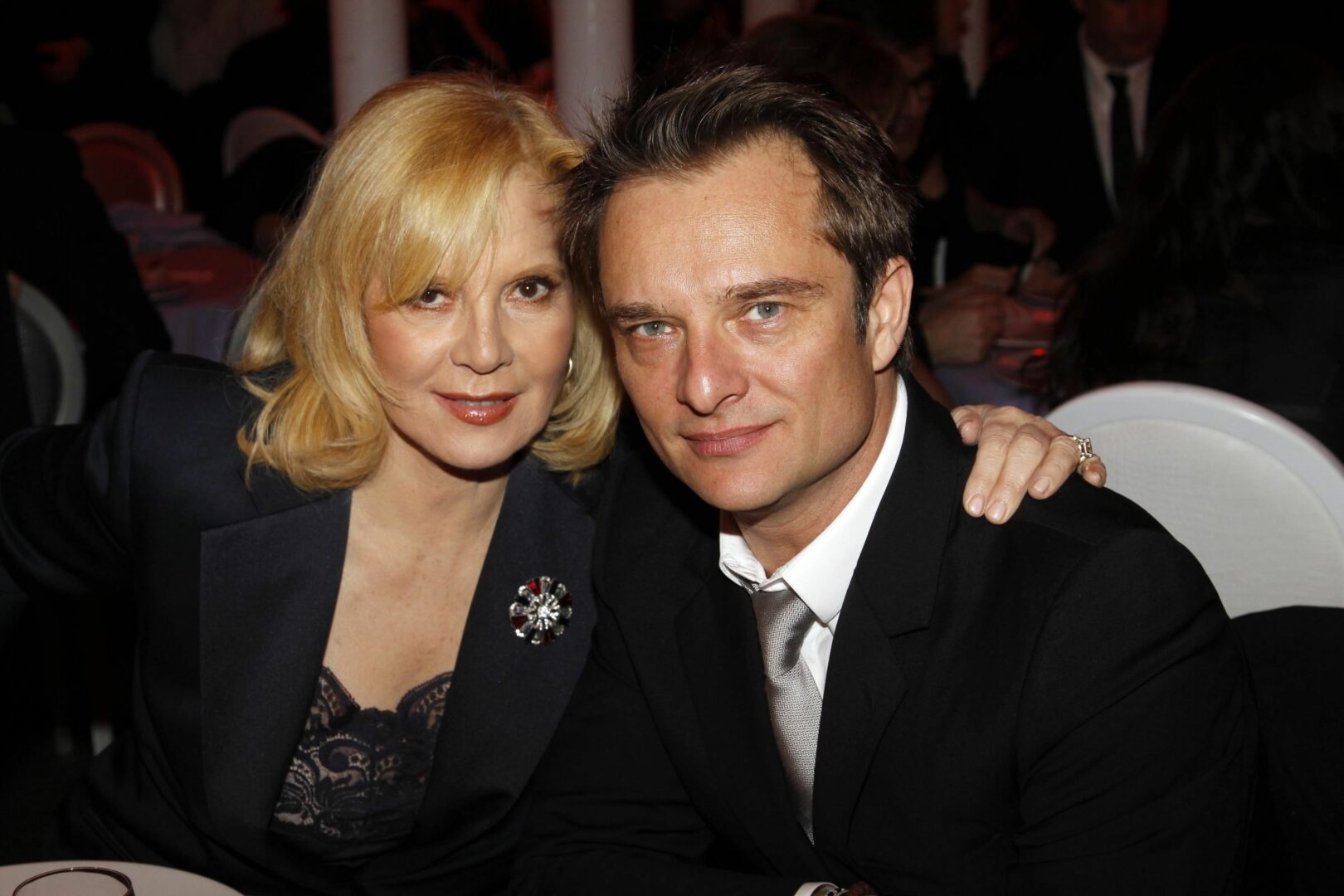  David Hallyday accompagné de sa mère, Sylvie Vartan @GettyImages