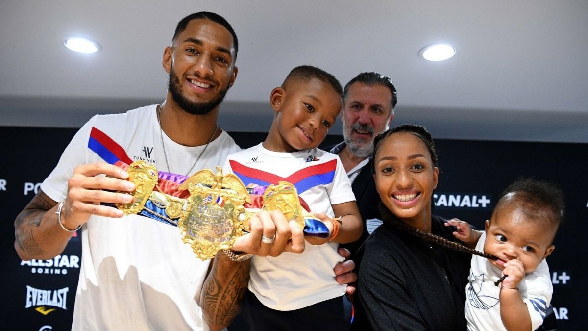  Tony Yoka, Estelle Mossely @Franck FIFE / AFP