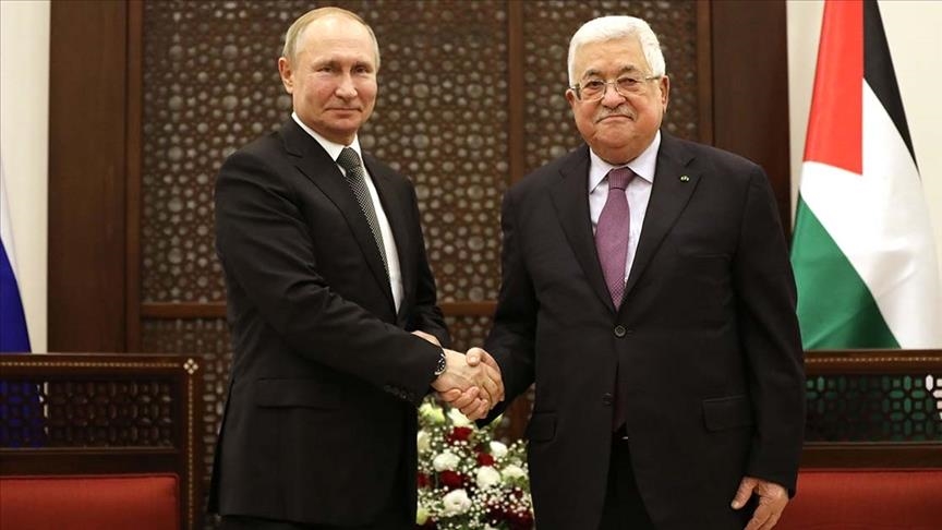  Vladimir Poutine et Mahmoud Abbas @ Getty Images