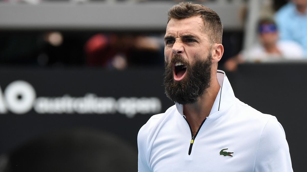  Benoît Paire à l'Open d'Australie / @GettyImages