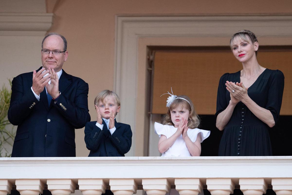  Charlène de Monaco, le prince Albert II et leurs jumeaux @DR