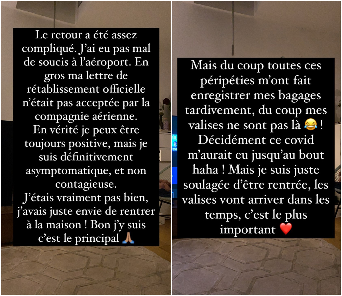 Clémence Botino de nouveau victime de malchance : Elle rencontre des problèmes à l’aéroport !