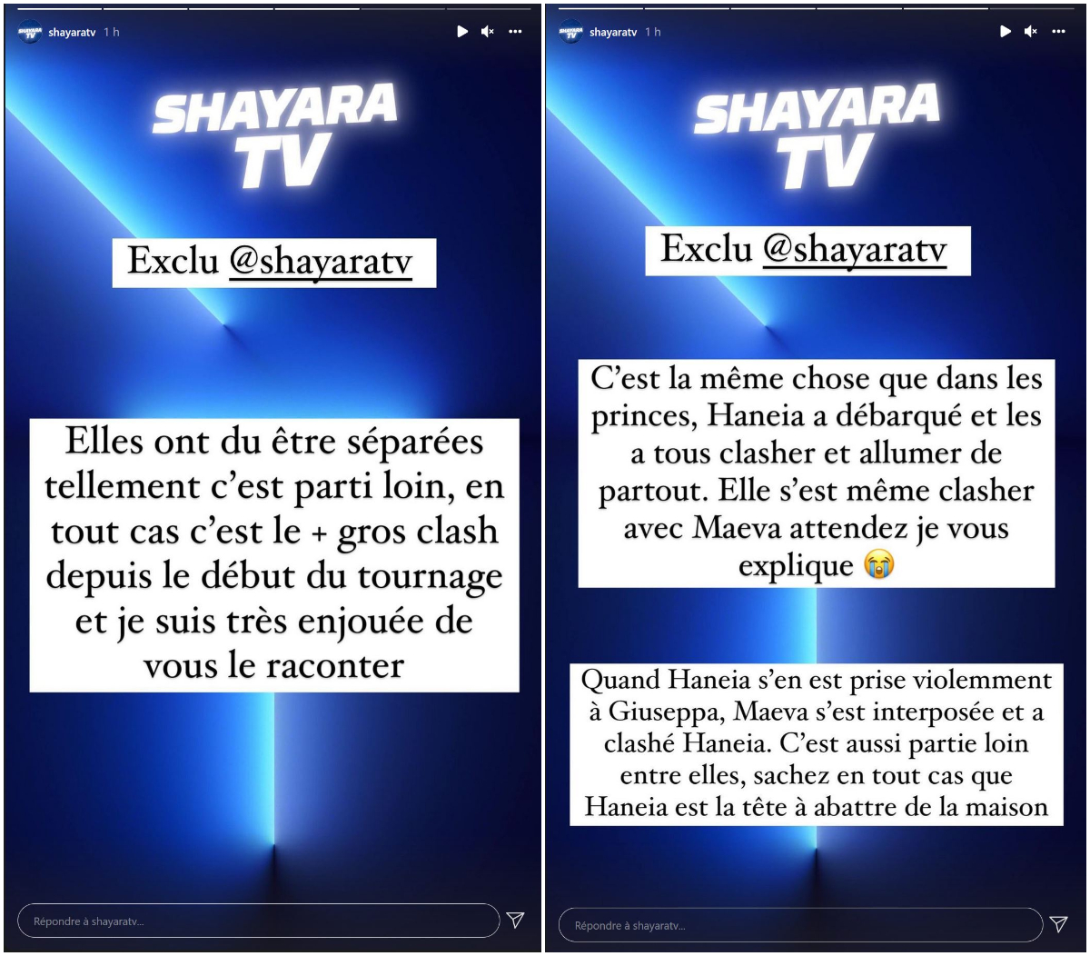  Haneia débarque dans Les Marseillais pour une confrontation avec Dylan @Instagram