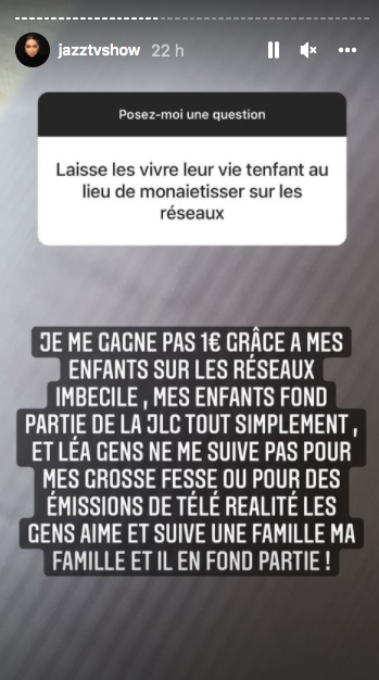  Jazz a été attaquée sur les réseaux sociaux @Instagram