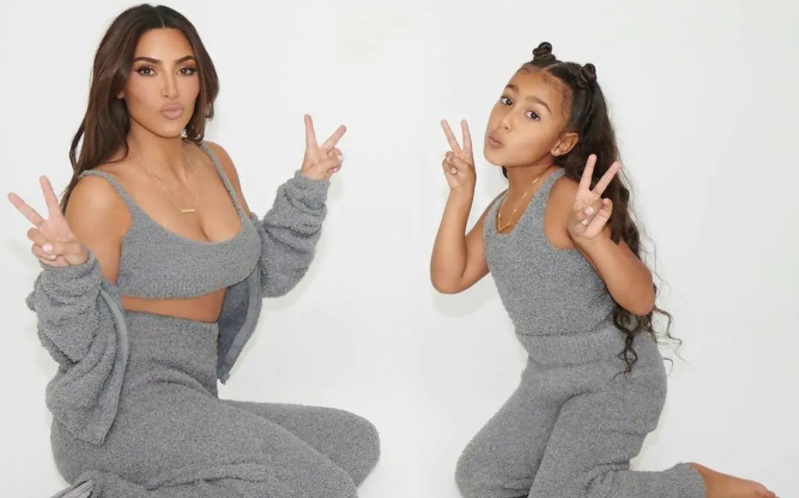 Kim Kardashian : North filme sa maman au lit... et en montre visiblement trop !