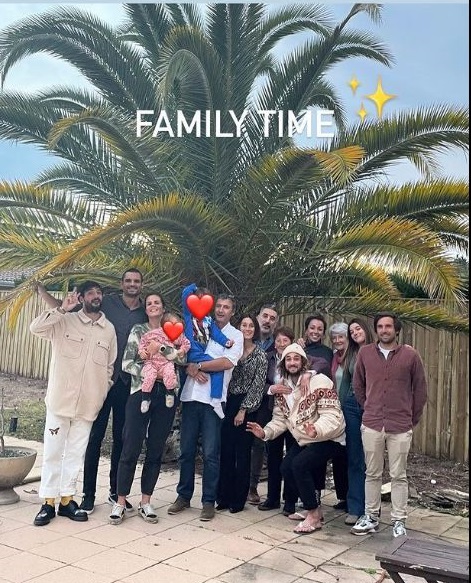  Laure Manadou en famille pour Noël @Instagram