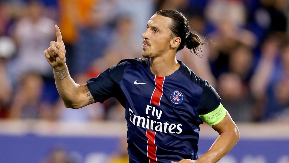 Zlatan Ibrahimovic au PSG / @AFP