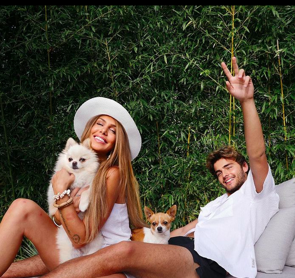 Simon Castaldi et Adixia Romaniello @Instagram Simon Castaldi et Adixia Romaniello @Instagram